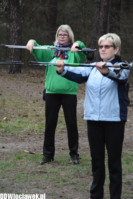 Marsz nordic walking we Włocławku