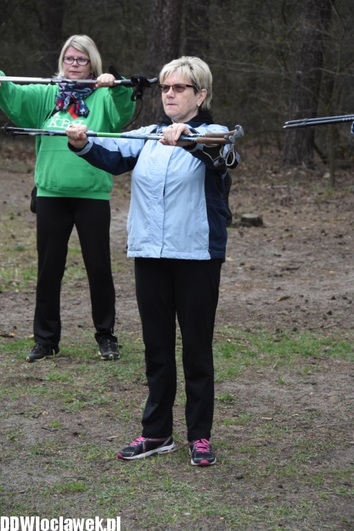 Marsz nordic walking we Włocławku