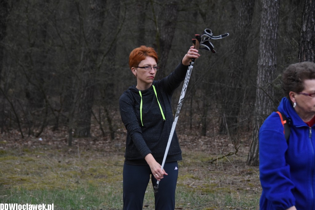 Marsz nordic walking we Włocławku