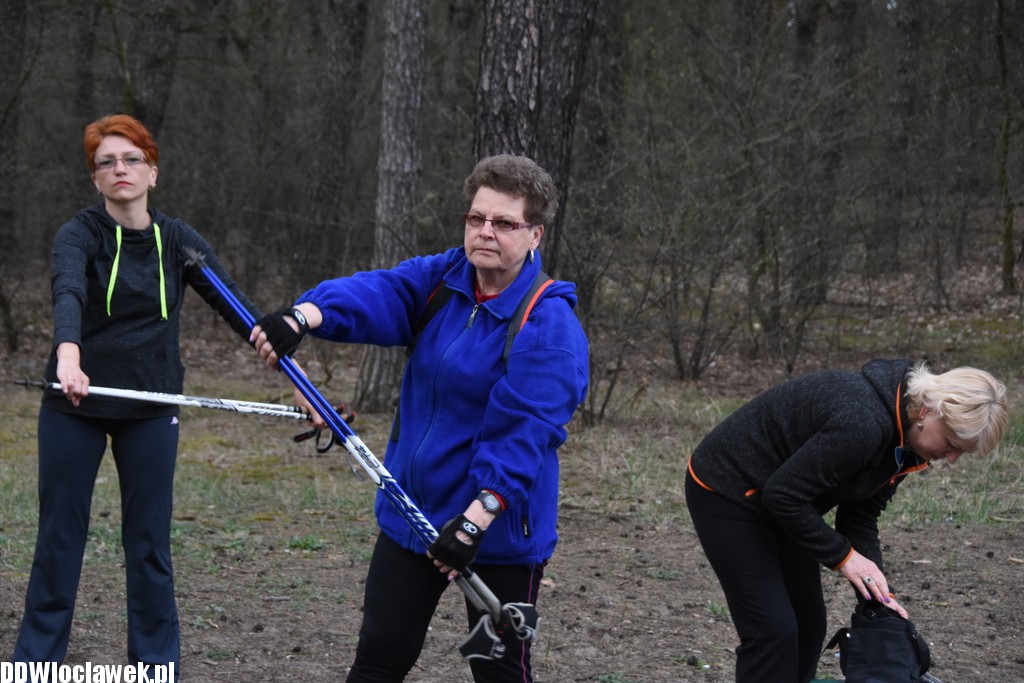 Marsz nordic walking we Włocławku