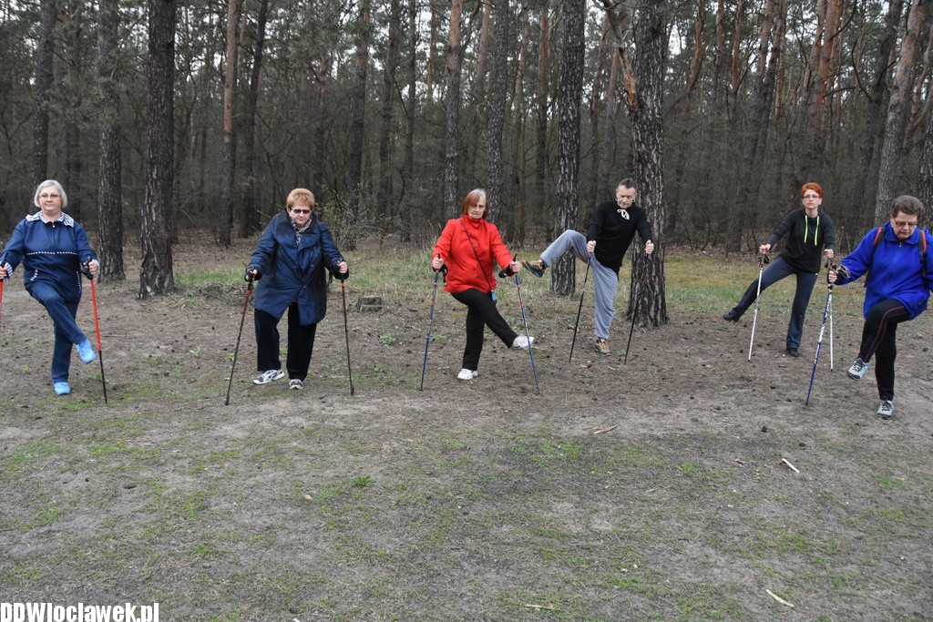 Marsz nordic walking we Włocławku