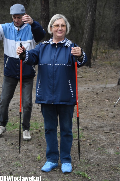 Marsz nordic walking we Włocławku