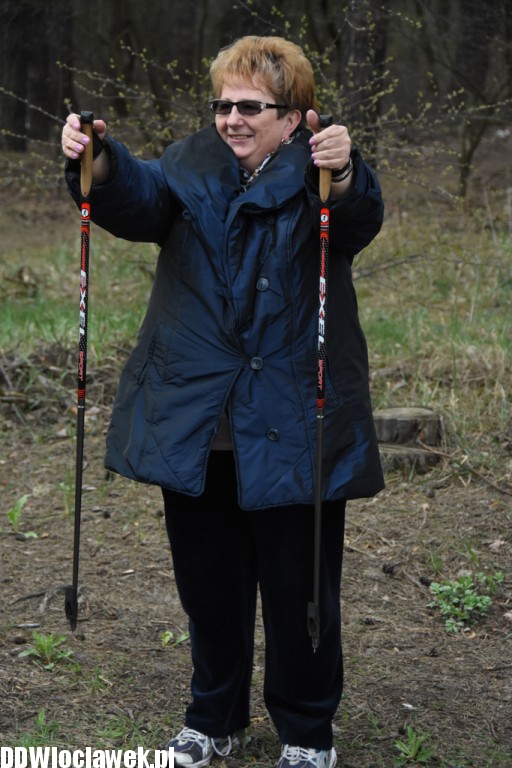Marsz nordic walking we Włocławku
