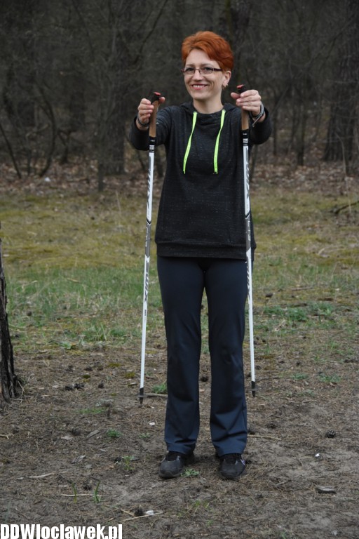 Marsz nordic walking we Włocławku
