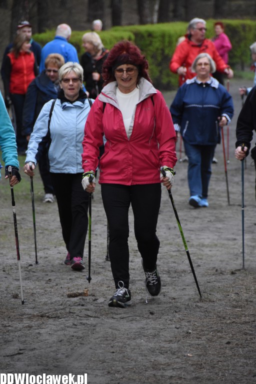 Marsz nordic walking we Włocławku