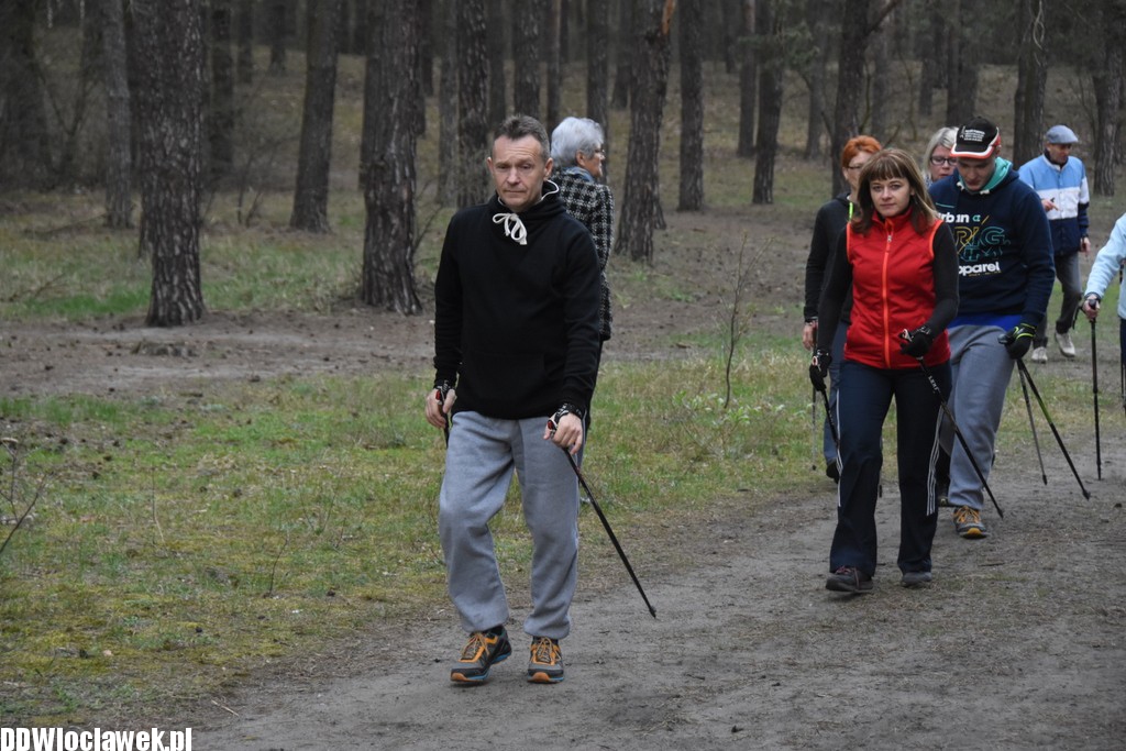 Marsz nordic walking we Włocławku