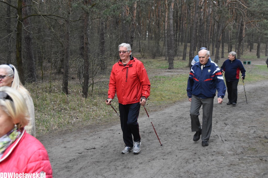 Marsz nordic walking we Włocławku