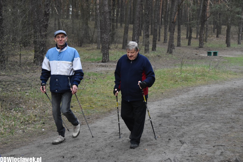 Marsz nordic walking we Włocławku