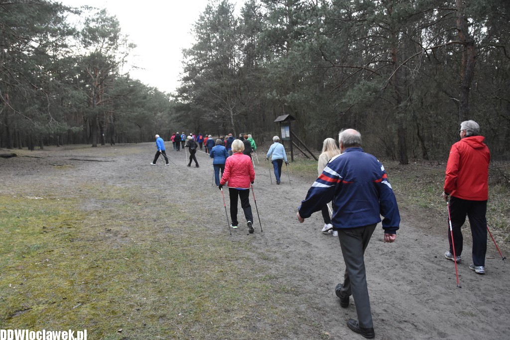 Marsz nordic walking we Włocławku