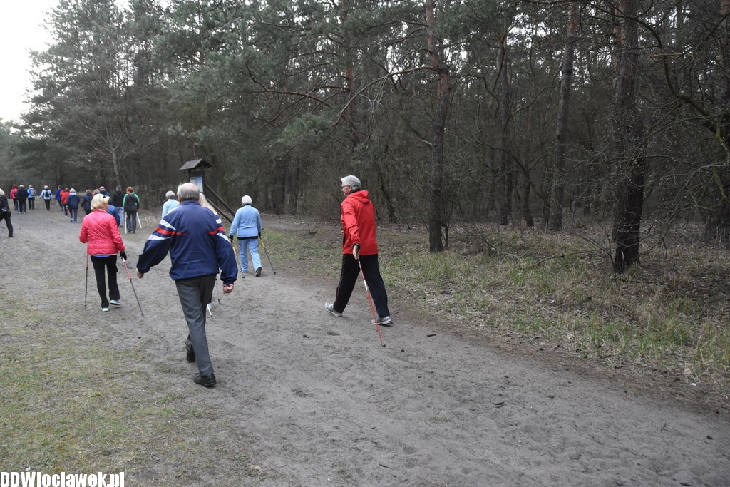 Marsz nordic walking we Włocławku