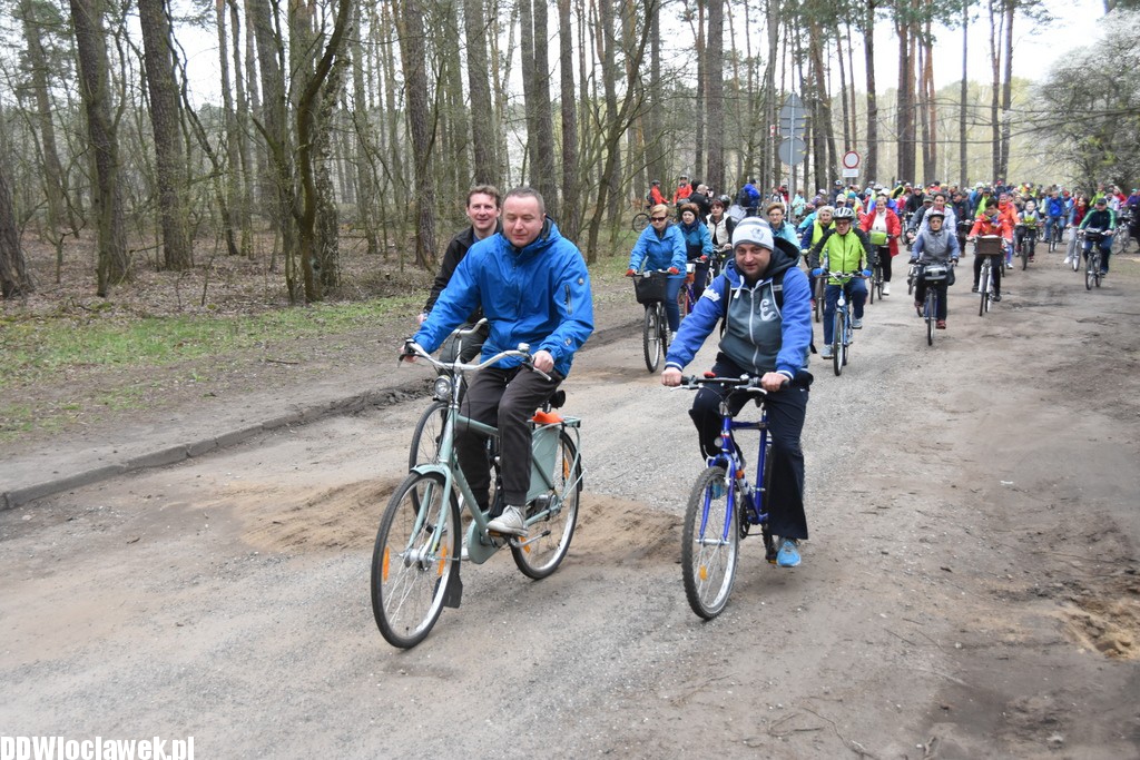 Rajd rowerowy z prezydentem Włocławka