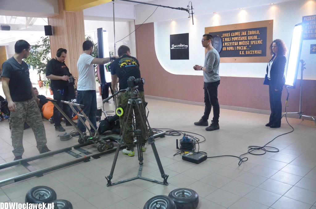 Baczyński ma się dobrze - plan filmowy