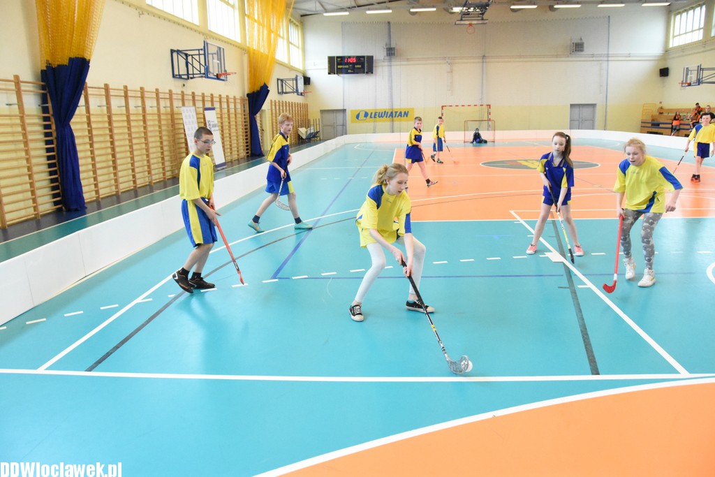 Turniej unihokeja w ZS Elektrycznych