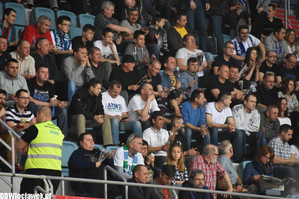 Kibice na meczu Anwil - Polfarmex