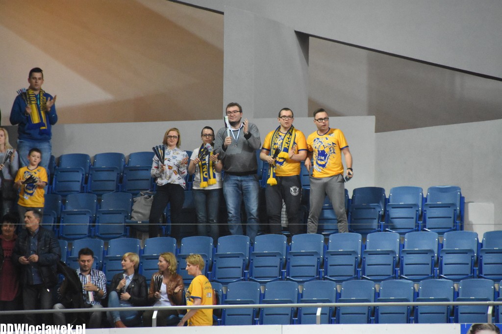 Kibice na meczu Anwil - Polfarmex