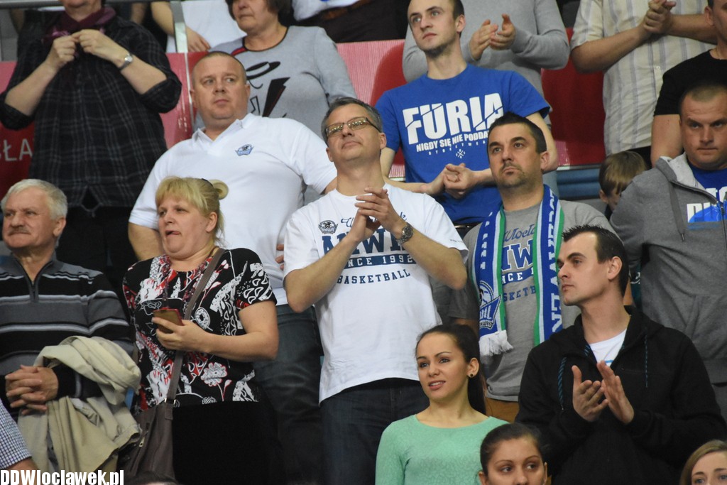 Kibice na meczu Anwil - Polfarmex