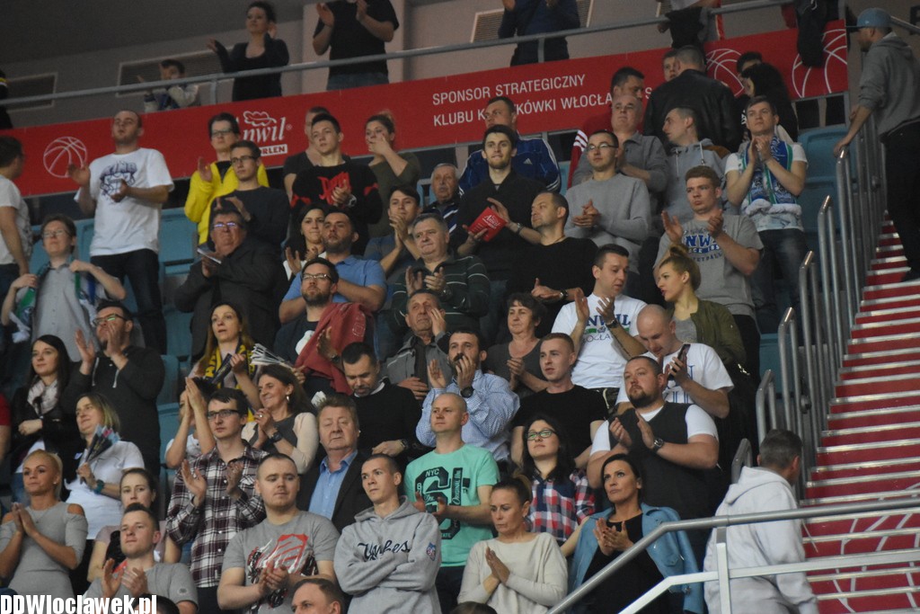 Kibice na meczu Anwil - Polfarmex