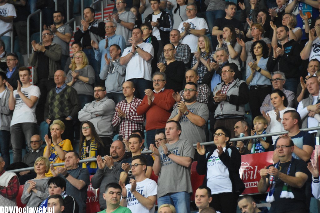 Kibice na meczu Anwil - Polfarmex