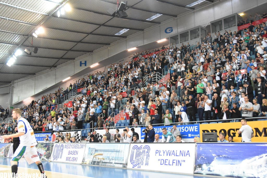 Kibice na meczu Anwil - Polfarmex