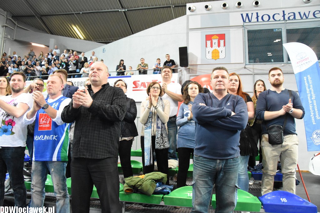 Kibice na meczu Anwil - Polfarmex