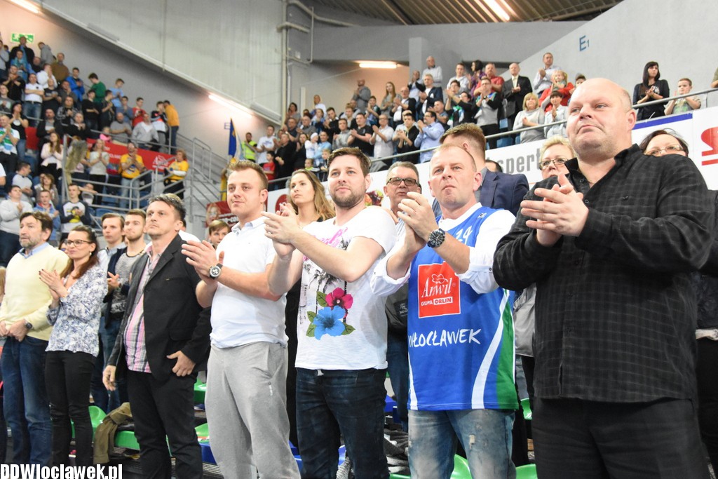 Kibice na meczu Anwil - Polfarmex
