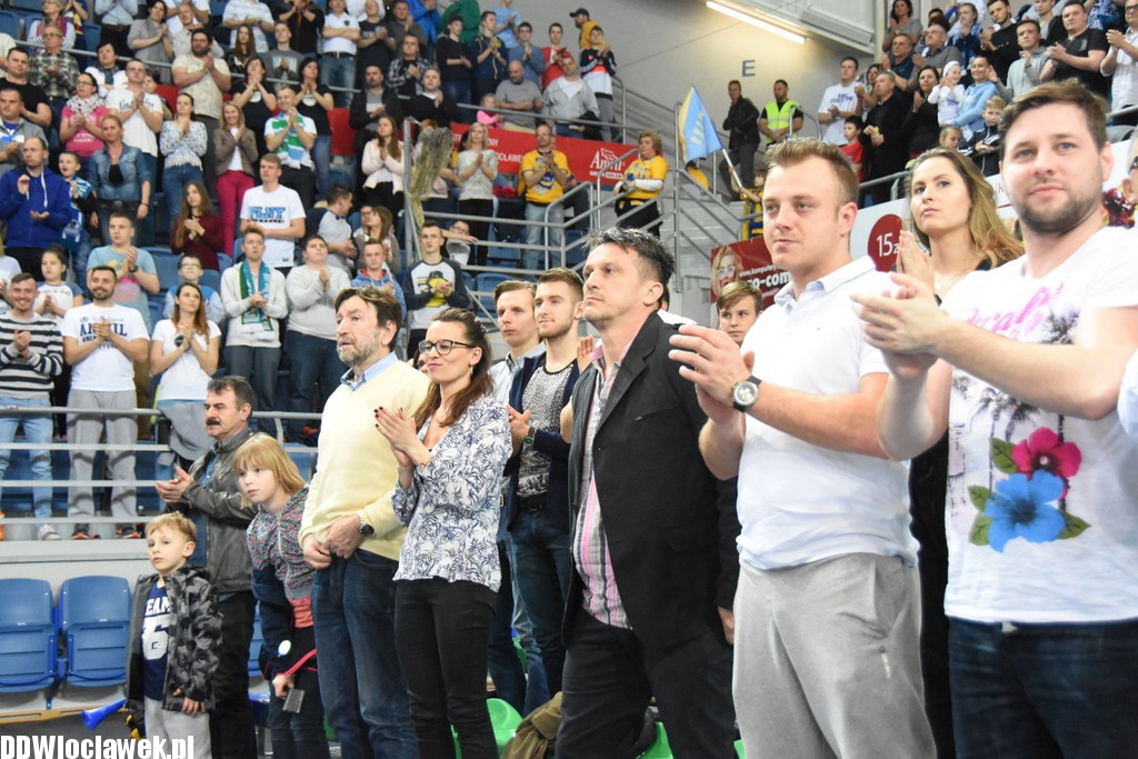 Kibice na meczu Anwil - Polfarmex