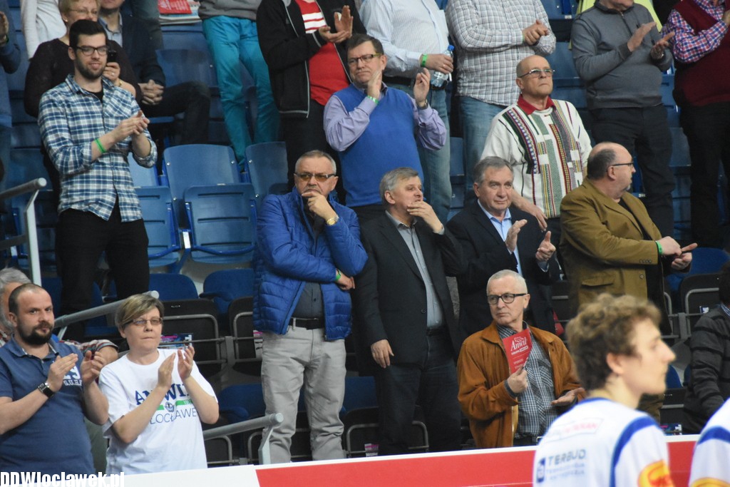 Kibice na meczu Anwil - Polfarmex