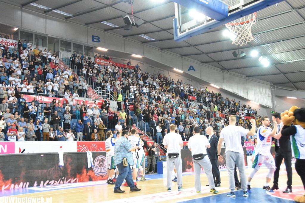 Kibice na meczu Anwil - Polfarmex