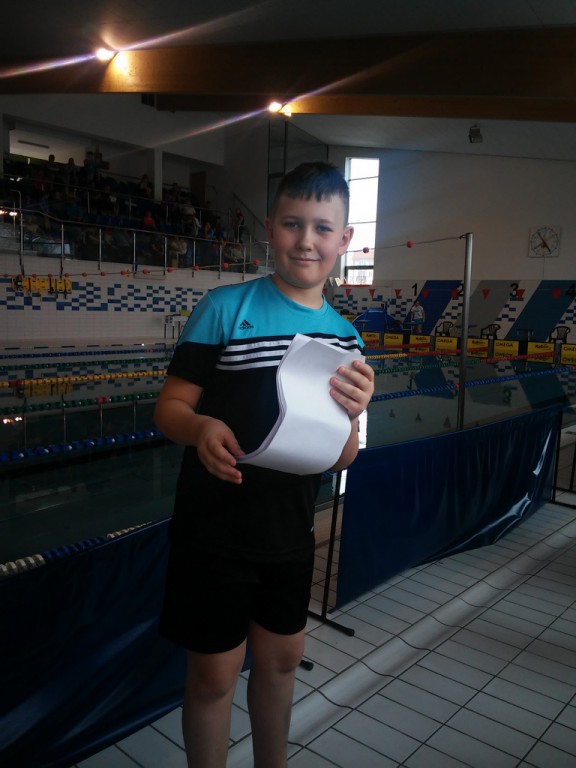 Delfin na zawodach w Rypinie