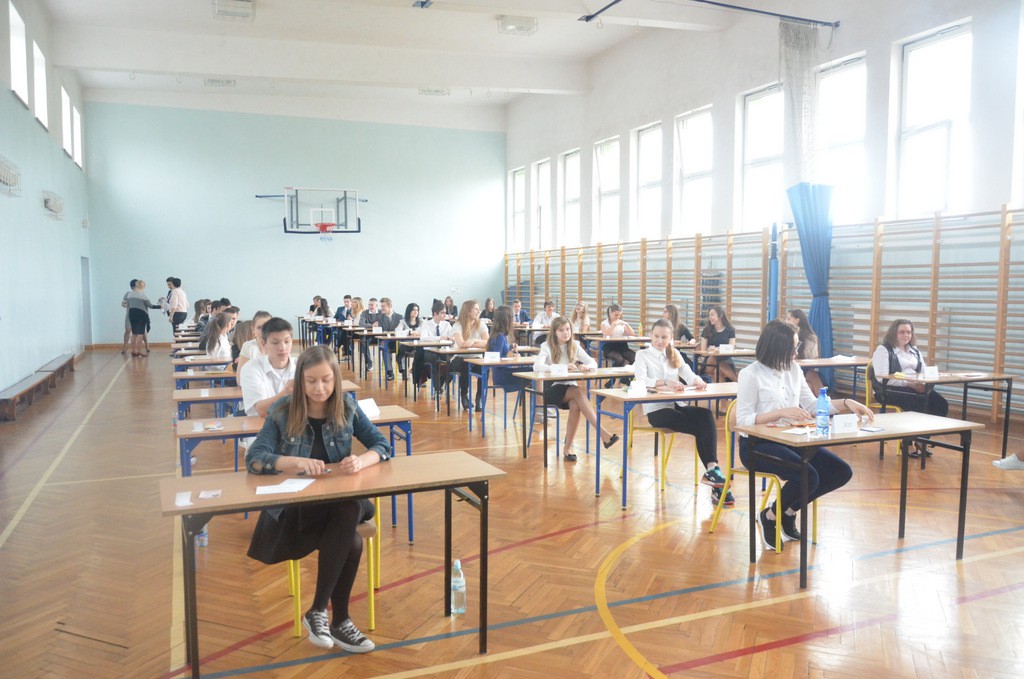 Egzamin w Gimnazjum nr 1