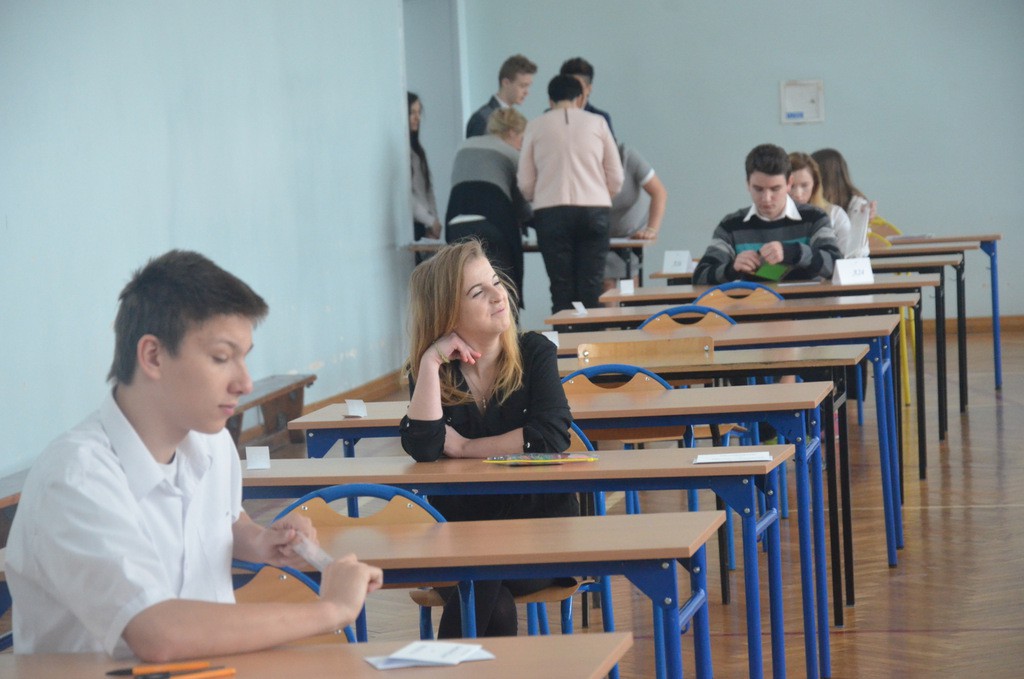 Egzamin w Gimnazjum nr 1
