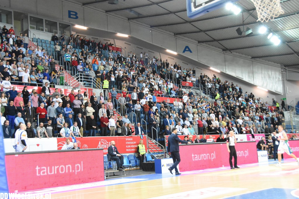 Kibice na meczu Anwil - Start Lublin