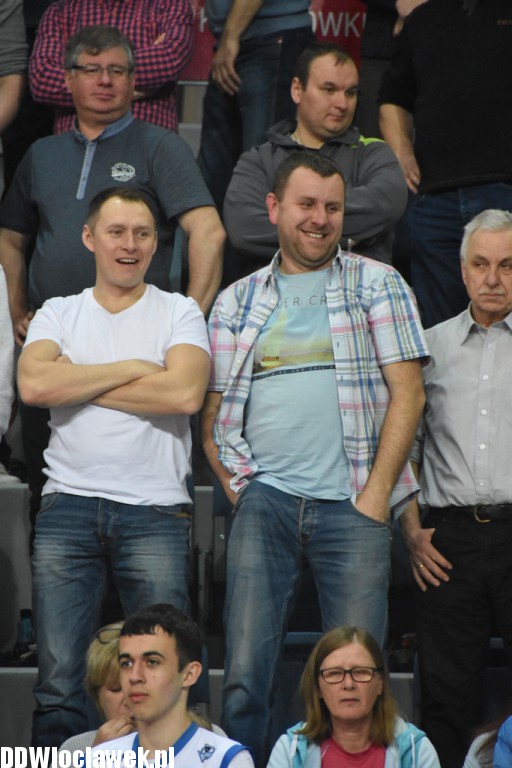Kibice na meczu Anwil - Start Lublin