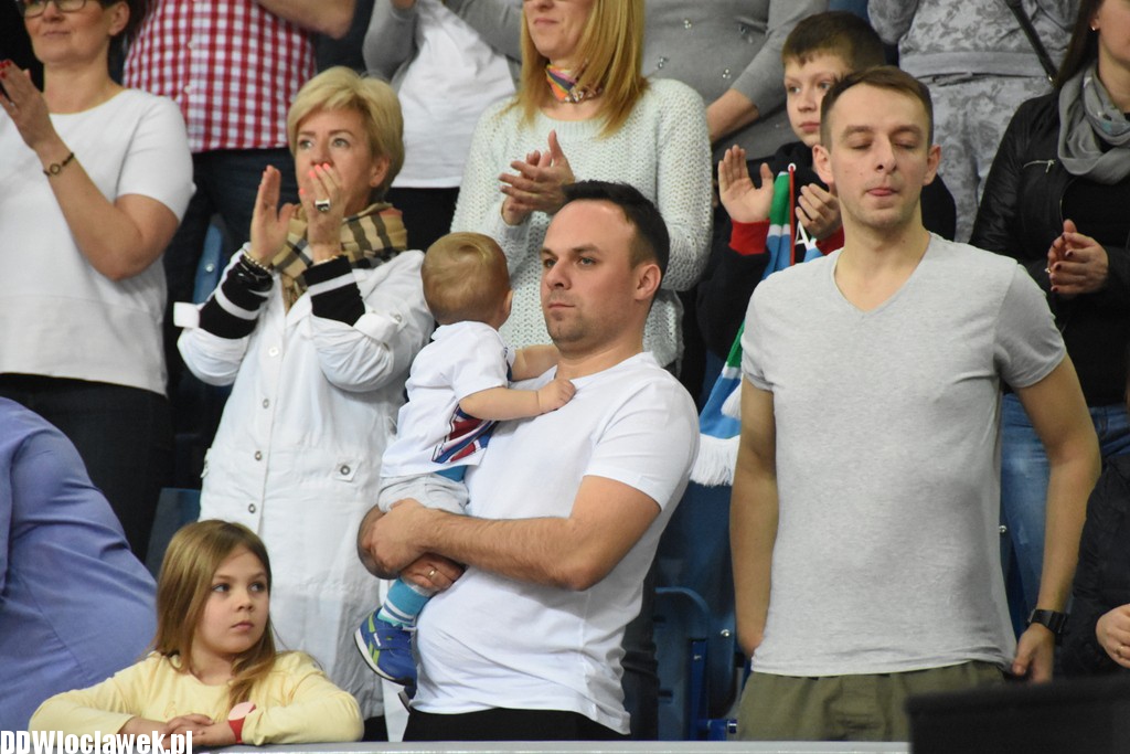 Kibice na meczu Anwil - Start Lublin