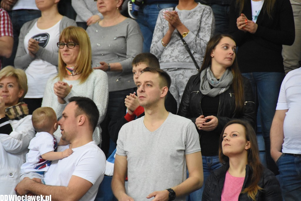 Kibice na meczu Anwil - Start Lublin