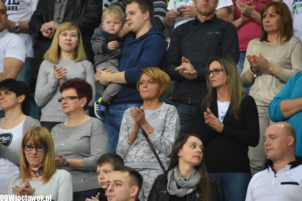 Kibice na meczu Anwil - Start Lublin