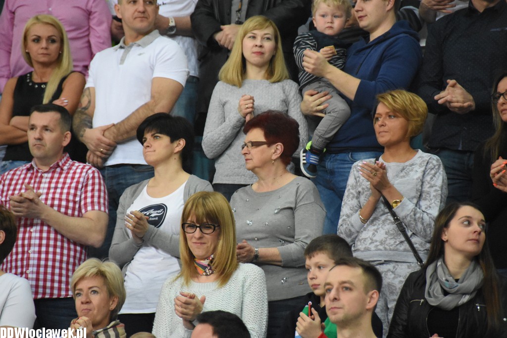 Kibice na meczu Anwil - Start Lublin