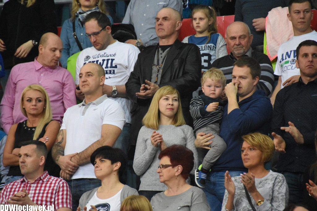 Kibice na meczu Anwil - Start Lublin