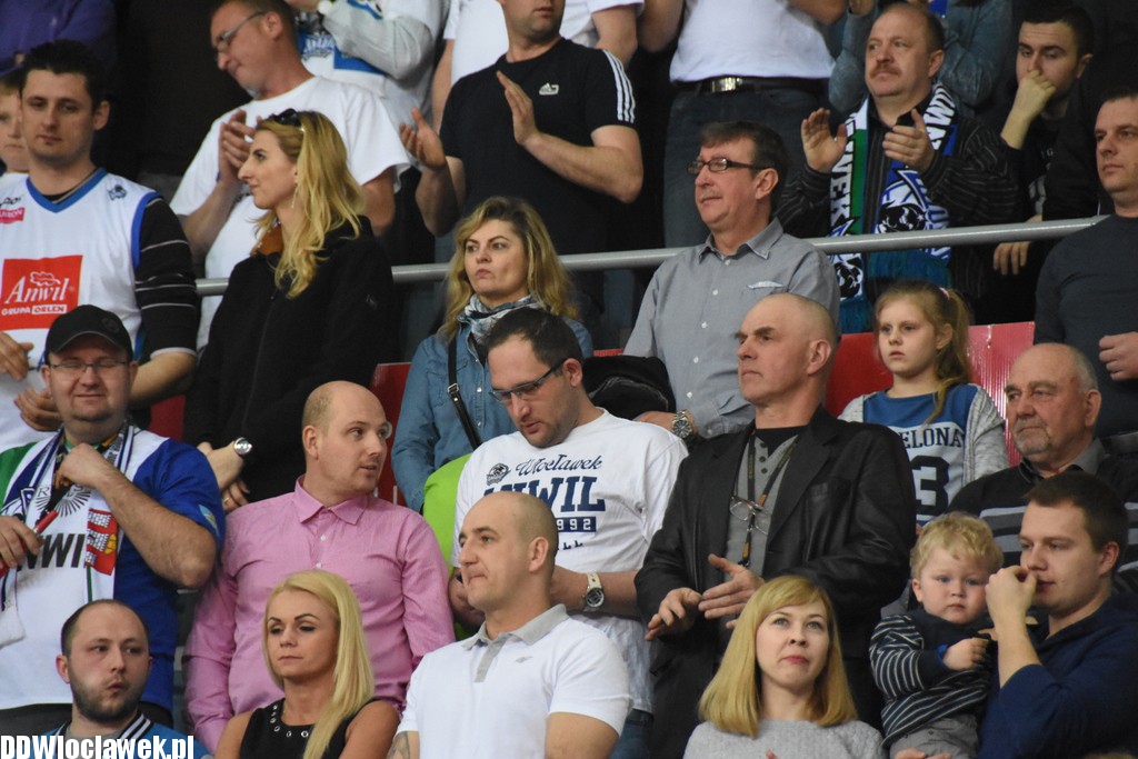 Kibice na meczu Anwil - Start Lublin