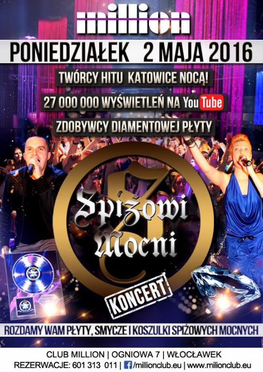 Sobota 23.04 Million Club