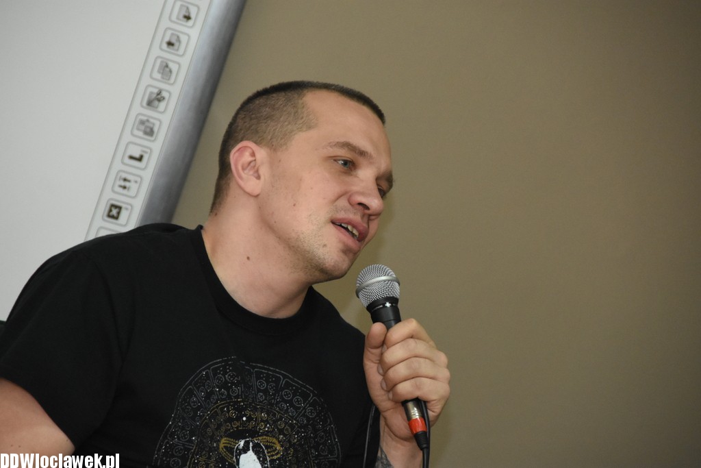 Spotkanie z Łukaszem Orbitowskim