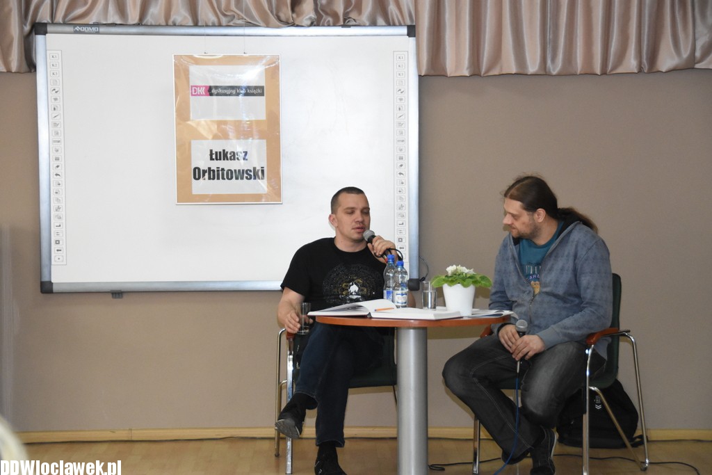 Spotkanie z Łukaszem Orbitowskim