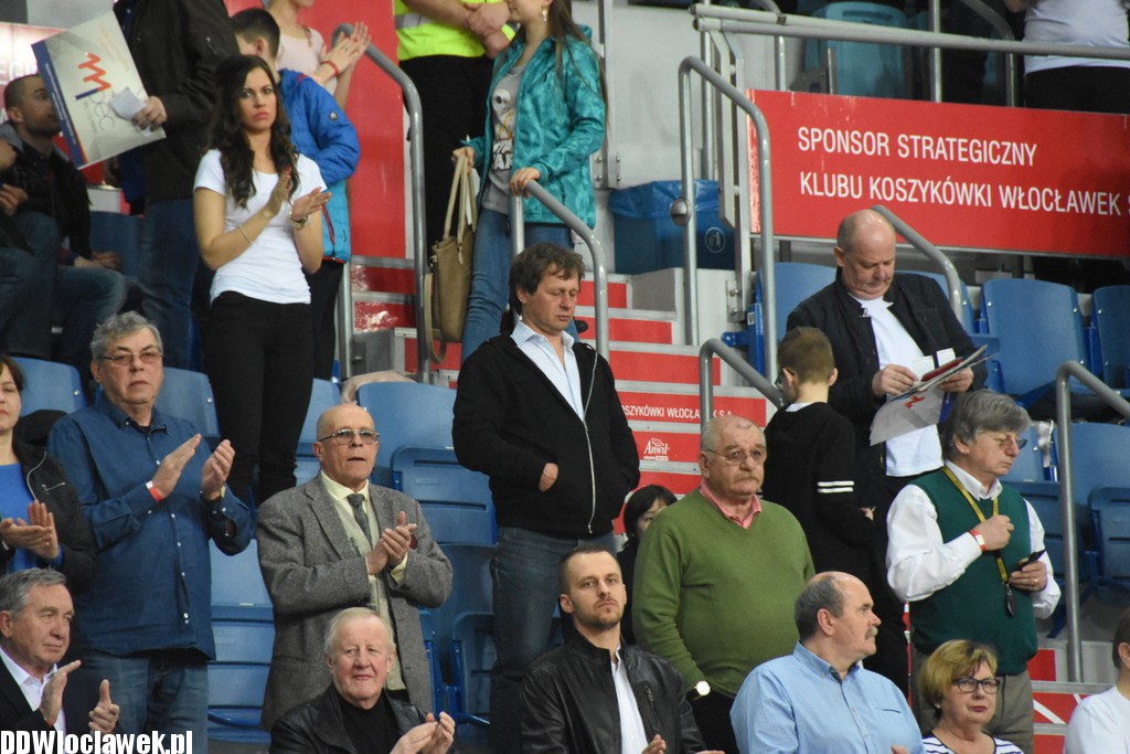 Kibice na Meczu Anwil - Wilki