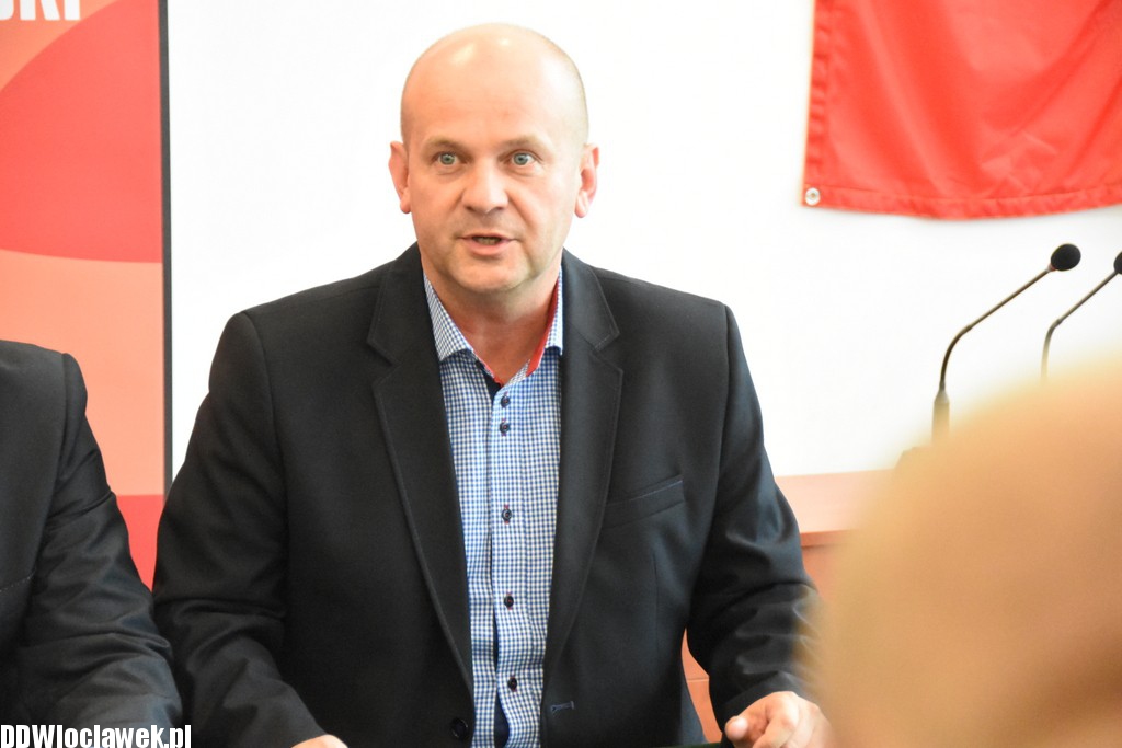 Konferencja prasowa na stadionie