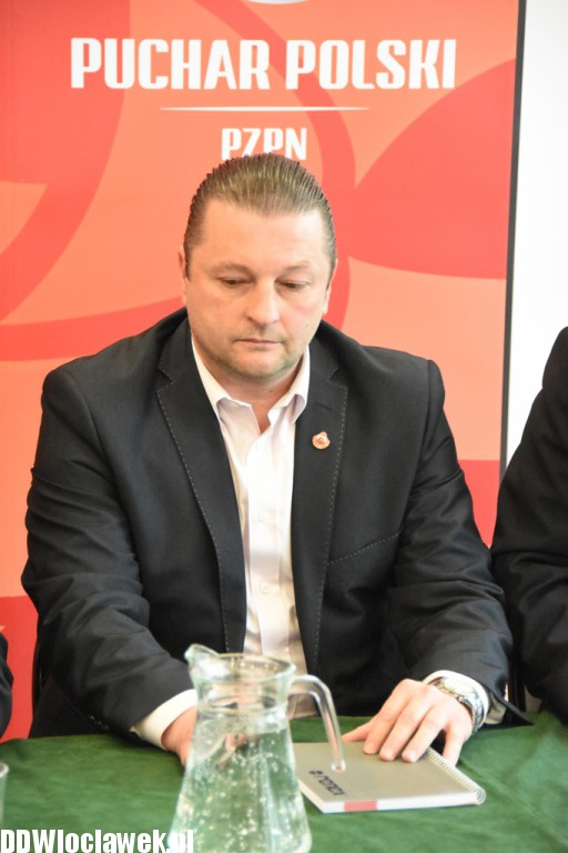 Konferencja prasowa na stadionie