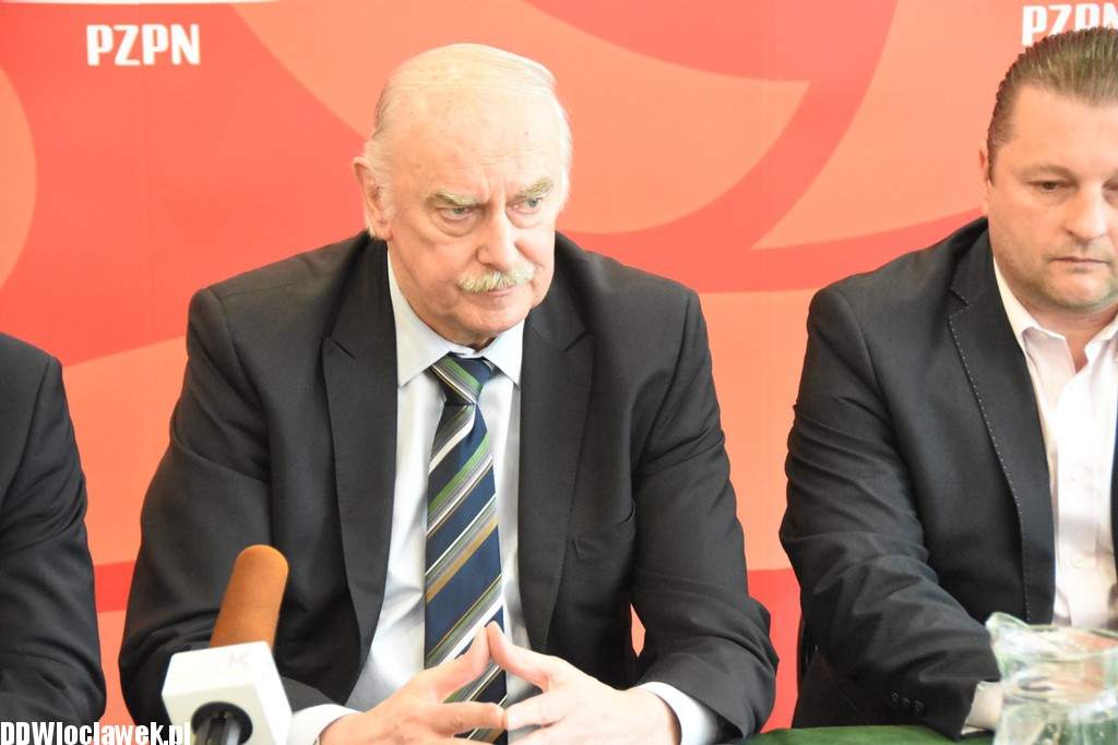 Konferencja prasowa na stadionie