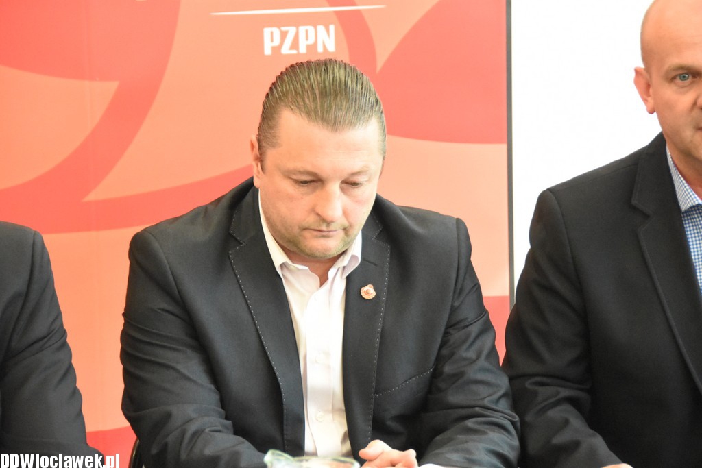 Konferencja prasowa na stadionie