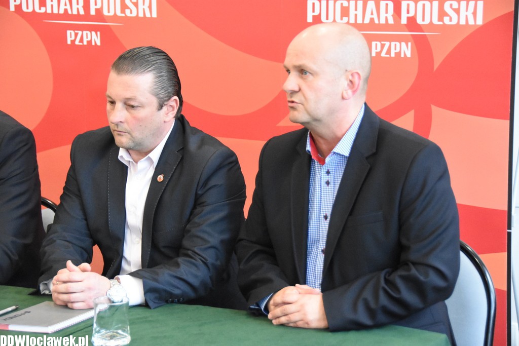 Konferencja prasowa na stadionie