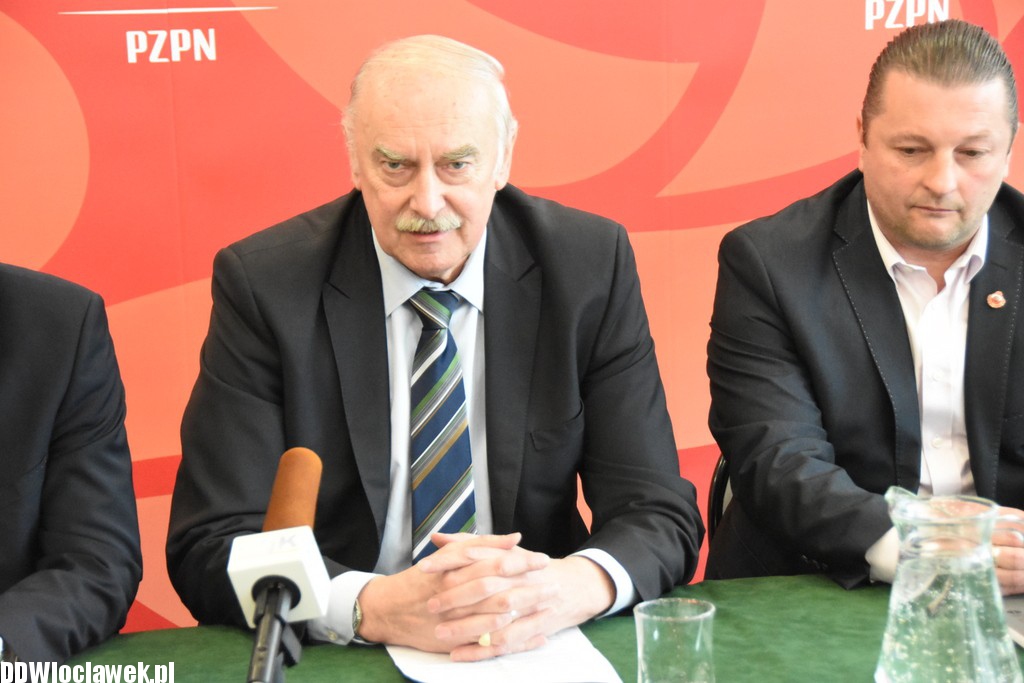 Konferencja prasowa na stadionie