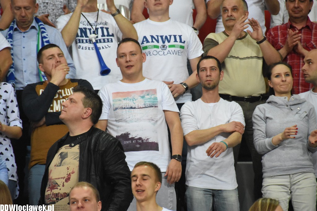 Kibice na Meczu Anwil - Wilki